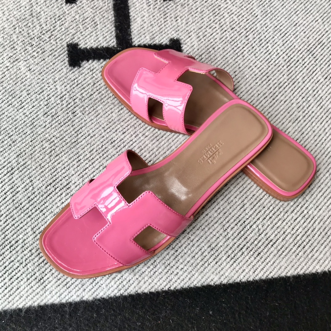 에르메스 올수공 오란 슬리퍼 샌들 페이던트 31